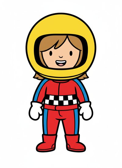 Mary's Racing Adventure 🚗 - Preschool Simple