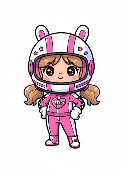 Mary's Racing Adventure 🚗 - Kawaii Cute