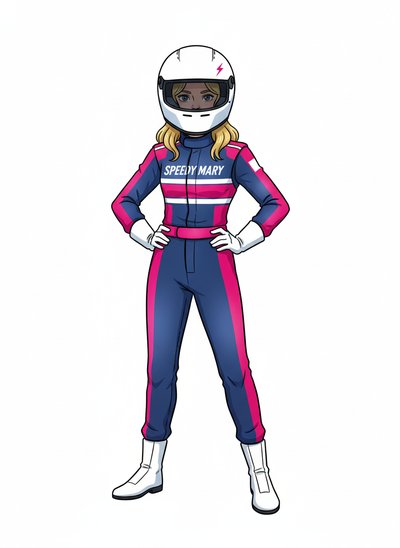 Mary's Racing Adventure 🚗 - Minimalist