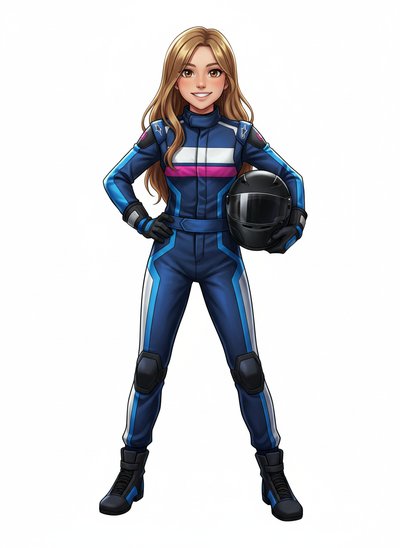 Mary's Racing Adventure 🚗 - Webtoon Anime