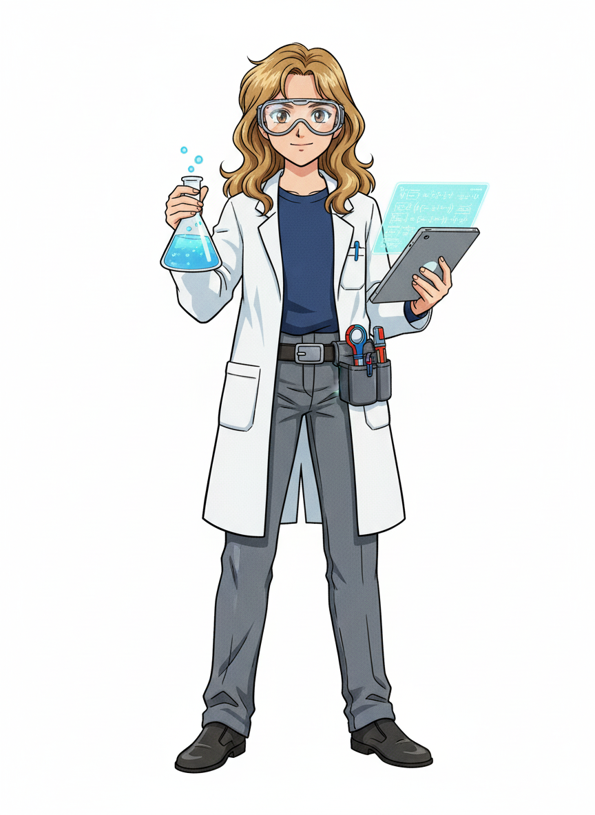 Mary the Scientist - Classic Anime