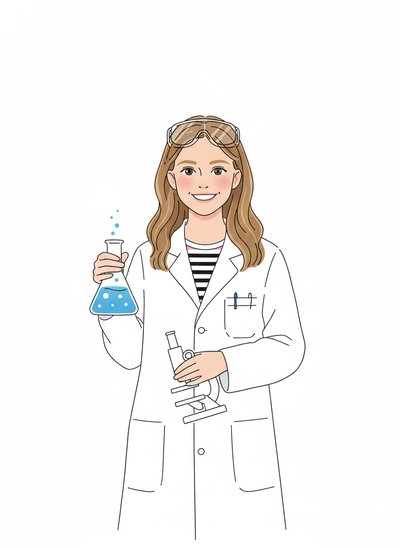 Mary's Science Adventures 🔬 - Minimalist