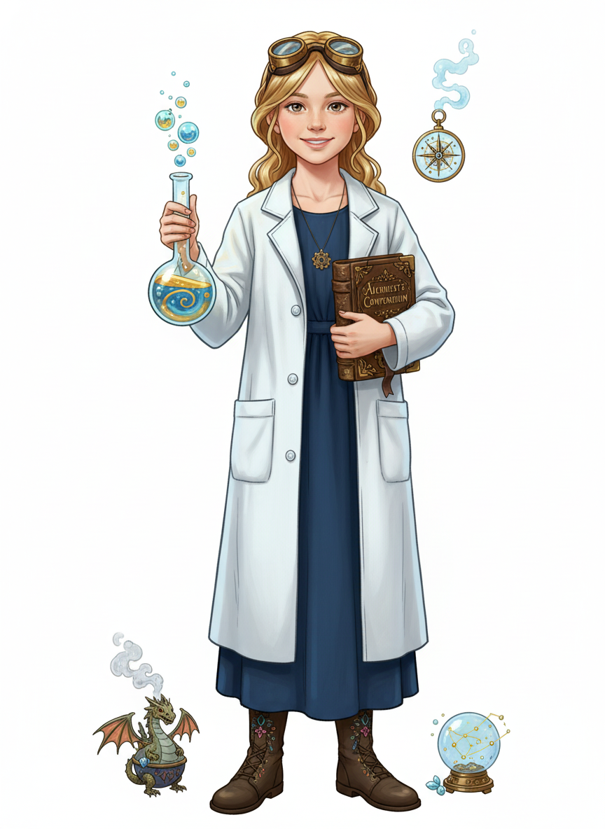 Mary the Scientist - Fairy Tale Classic