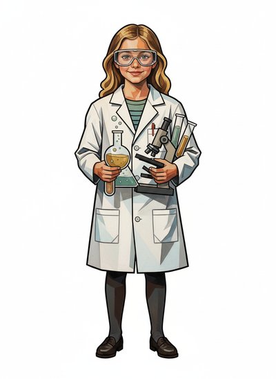 Mary's Science Adventures 🔬 - Cubist Painting