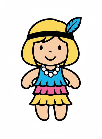 Mary's Flapper Fantasy 🎉 - Preschool Simple