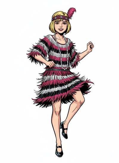 Mary's Flapper Fantasy 🎉 - Comic Book