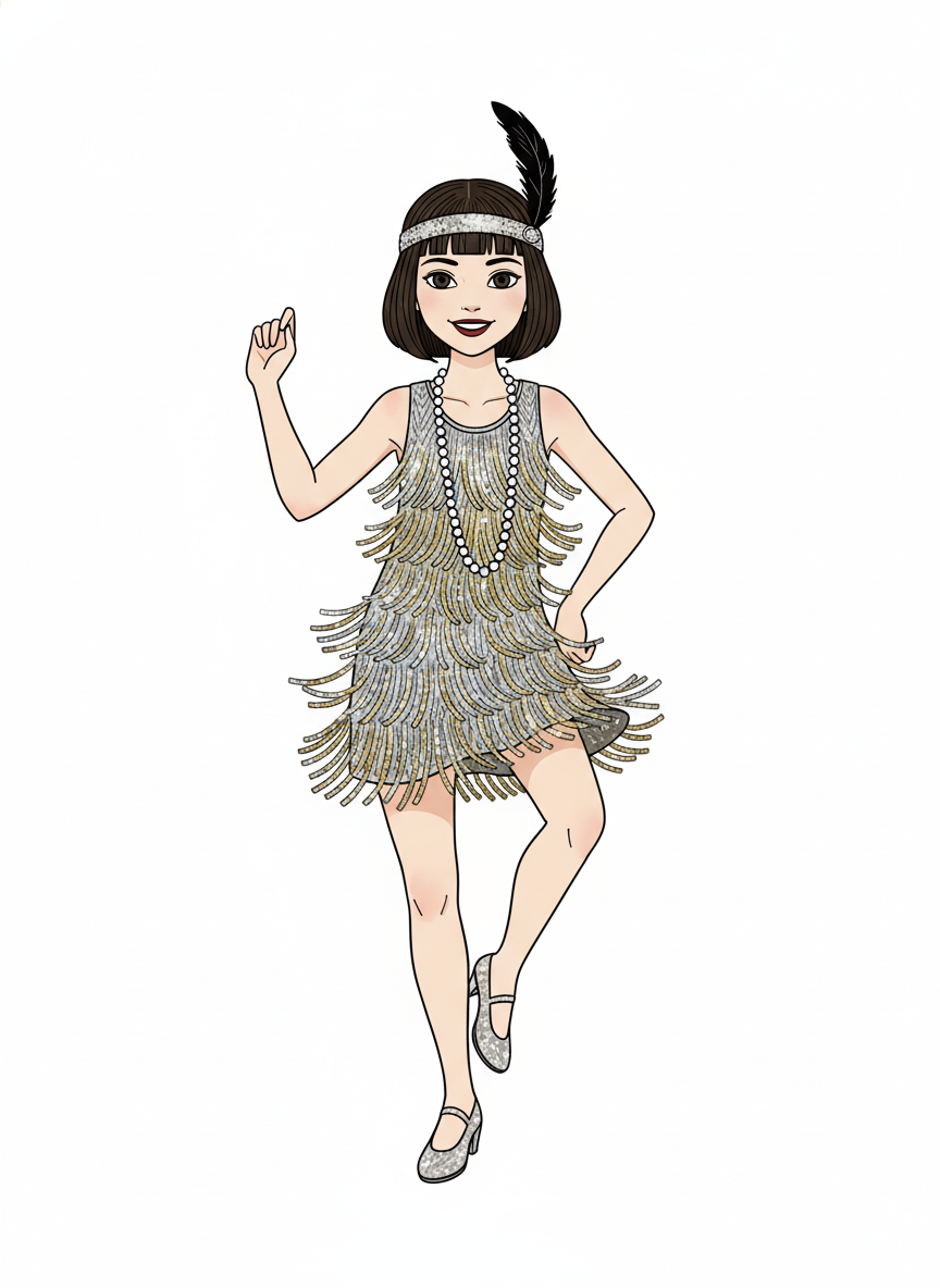 Flapper Mary - Minimalist