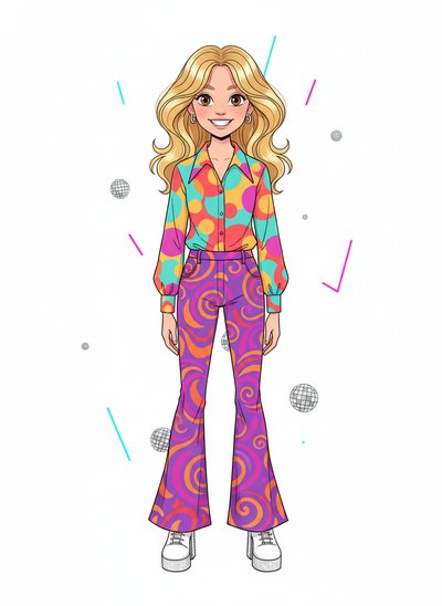 Mary's Groovy Disco Vibes 🌟 - Minimalist