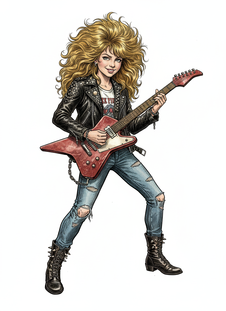 Mary the Rock Queen - Victorian Illustration