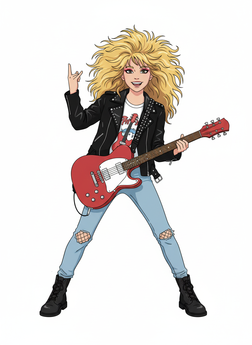 Mary the Rock Queen - Minimalist