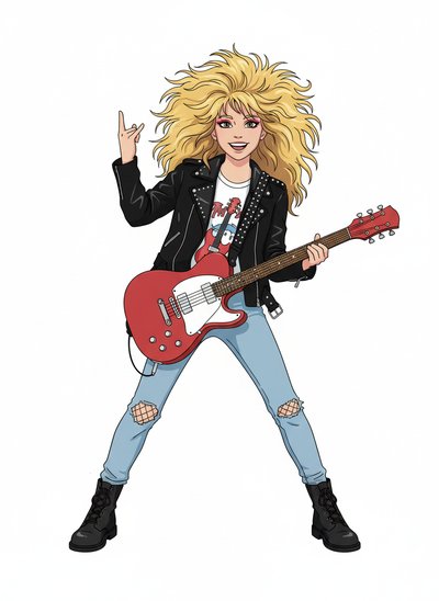 Mary's Rock Star Transformation 🎸 - Minimalist