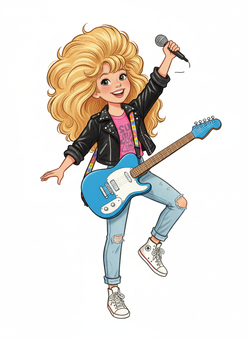 Mary the Rock Queen - Vintage Storybook