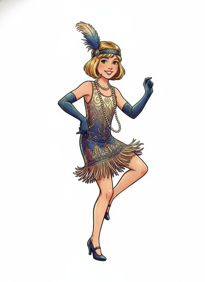 Mary's Flapper Fantasy 🎉 - Fairy Tale Classic