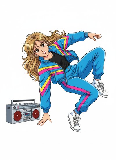 Mary's Breakdance Adventure 💃 - Classic Anime