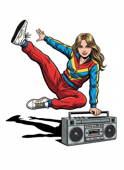 Mary's Breakdance Adventure 💃 - Comic Book