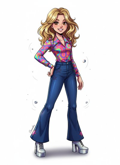 Mary's Groovy Disco Vibes 🌟 - Webtoon Anime