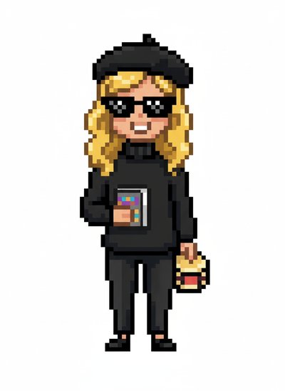 Mary's Beatnik Adventure 🎨 - Pixel Art