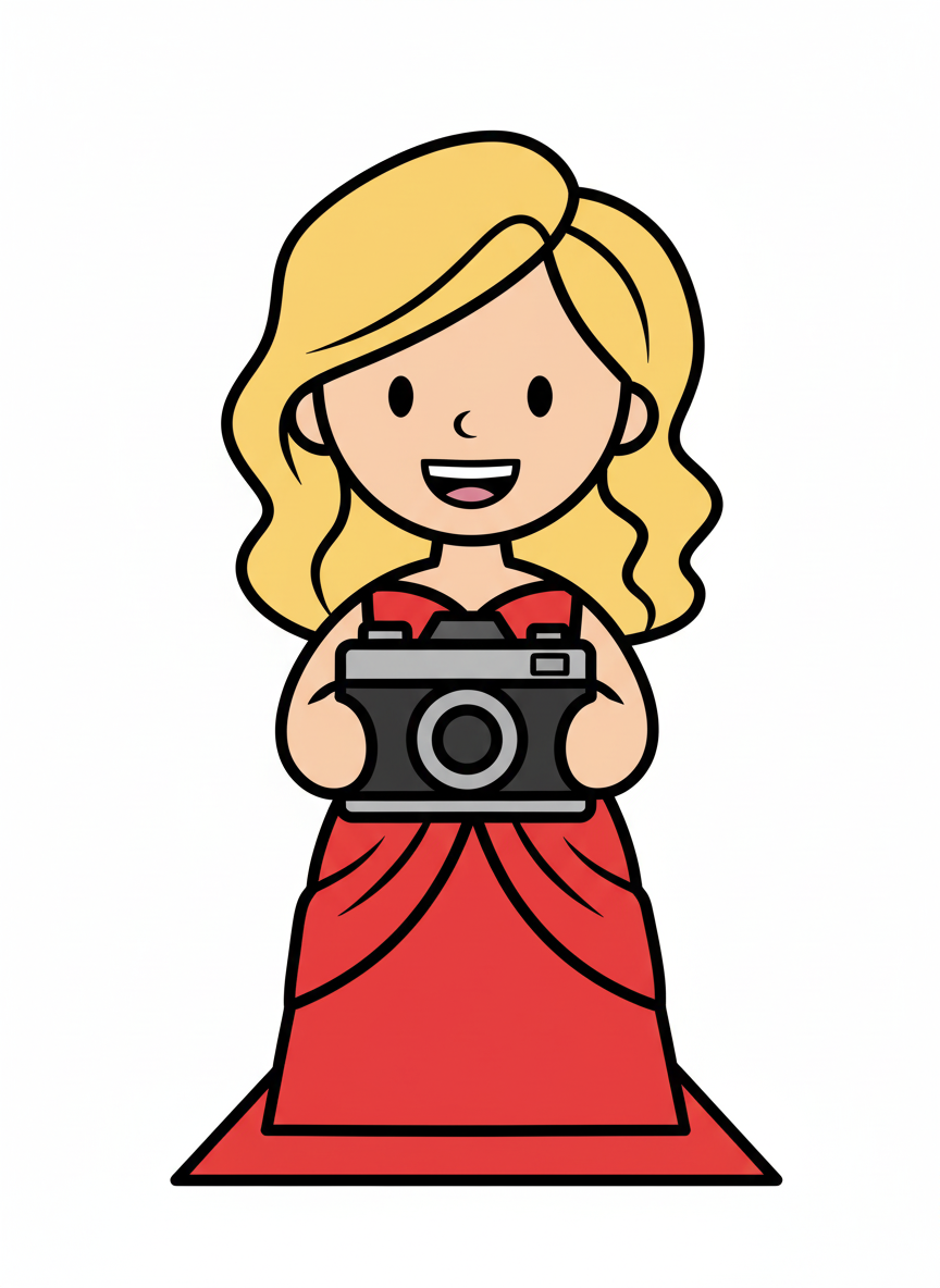 Mary the Movie Star - Preschool Simple