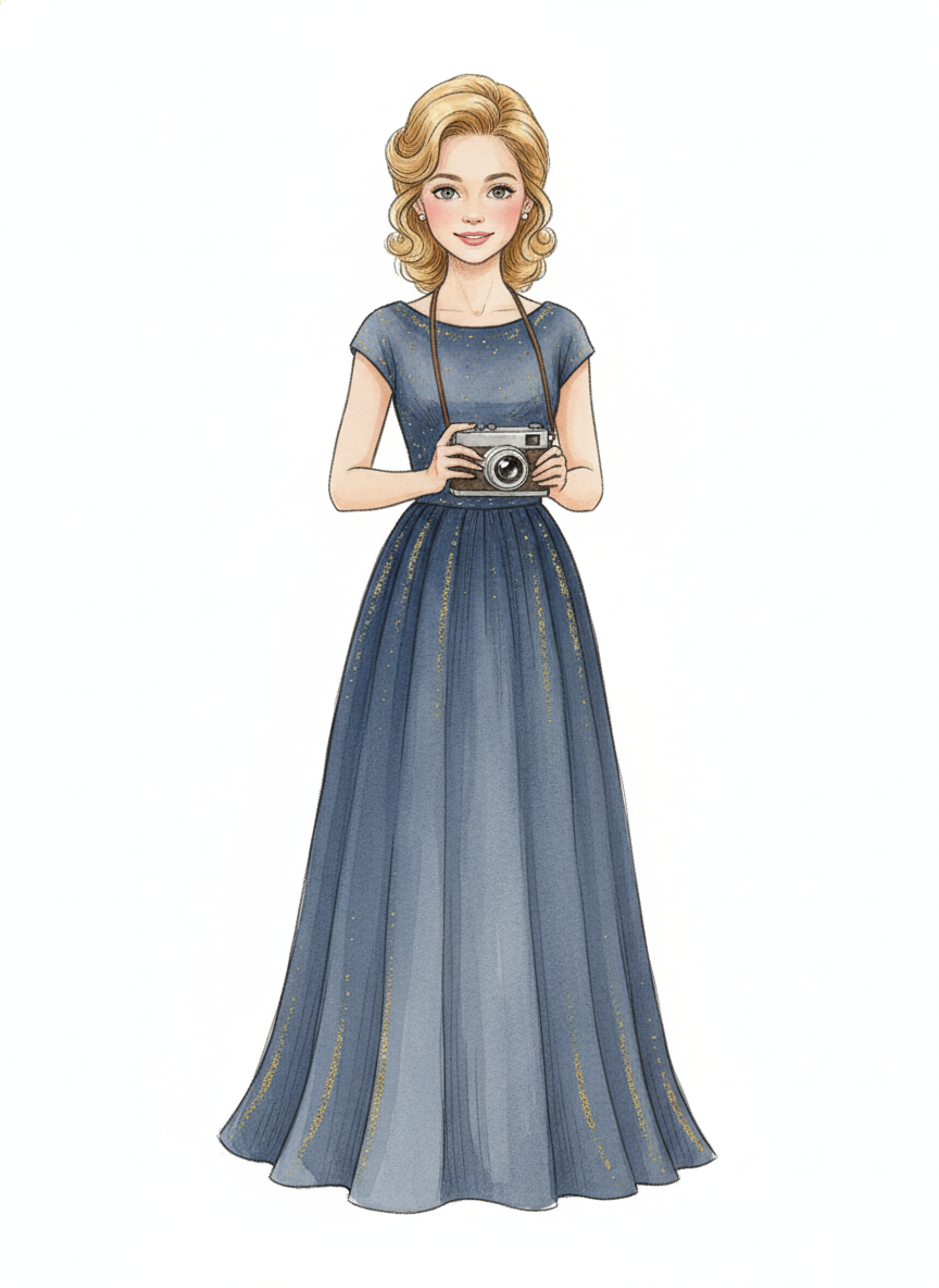 Mary the Movie Star - Gentle Pencil