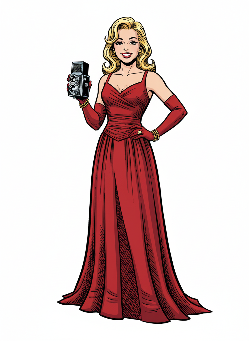 Mary the Movie Star - Comic Book