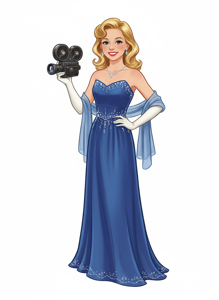 Mary the Movie Star - Vintage Storybook