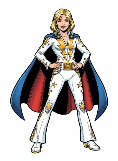 Mary's Rockin' Elvis Adventure 🎸 - Comic Book