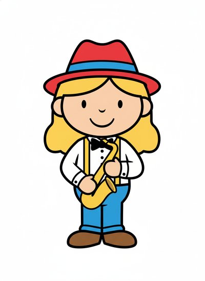 Mary's Jazz Adventure 🎷 - Preschool Simple