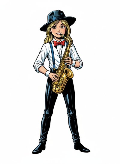 Mary's Jazz Adventure 🎷 - Comic Book