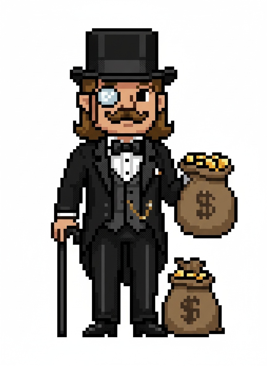 Mary the Magnate - Pixel Art