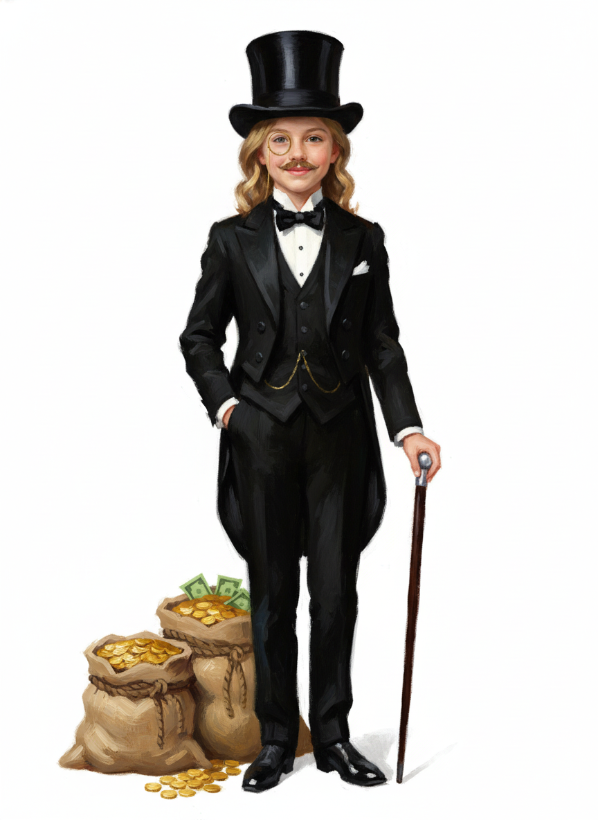 Mary the Magnate - Impressionist Painting