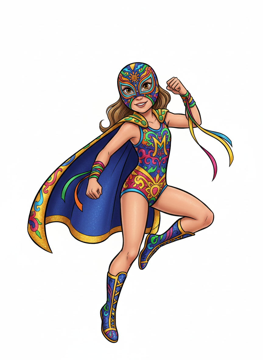 Mary the Luchadora - Golden Age Animation