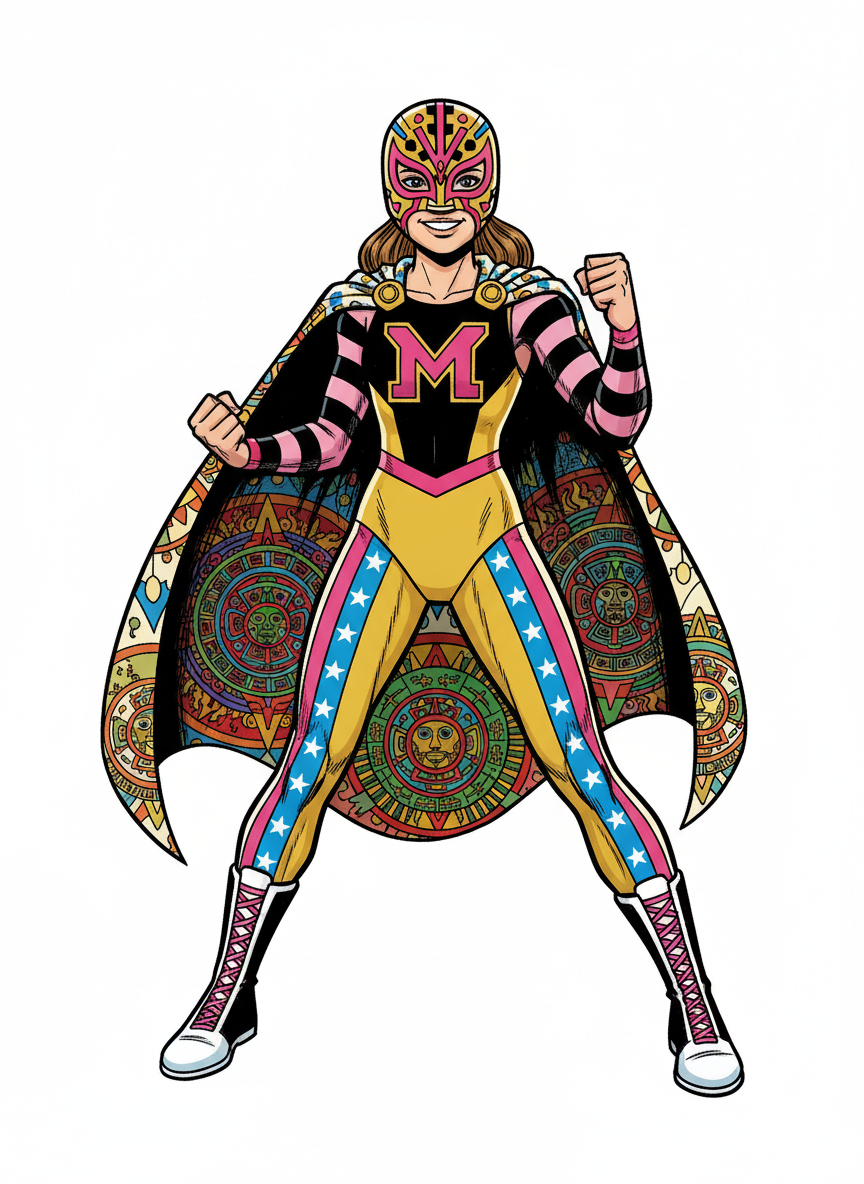 Mary the Luchadora - Comic Book