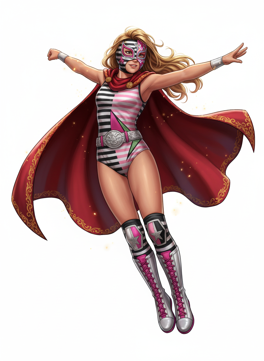 Mary the Luchadora - Webtoon Anime