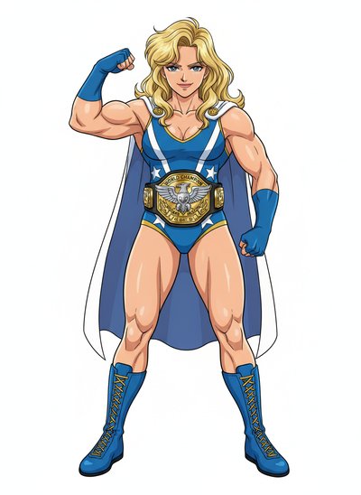 Mary's Wrestling Wonder - Classic Anime