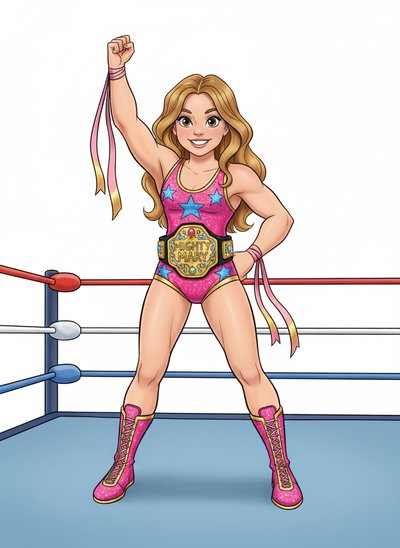 Mary's Wrestling Wonder - Golden Age Animation