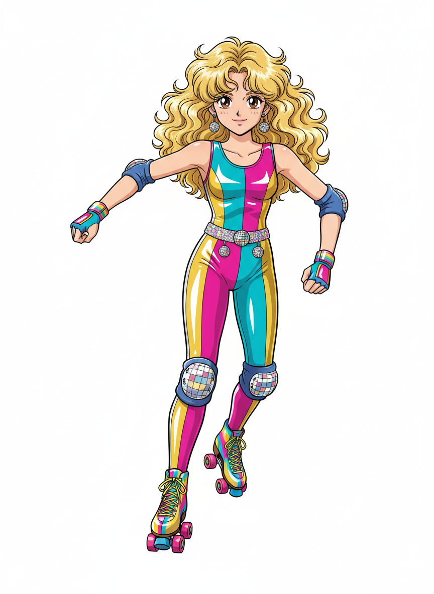 Mary the Disco Skater - Classic Anime