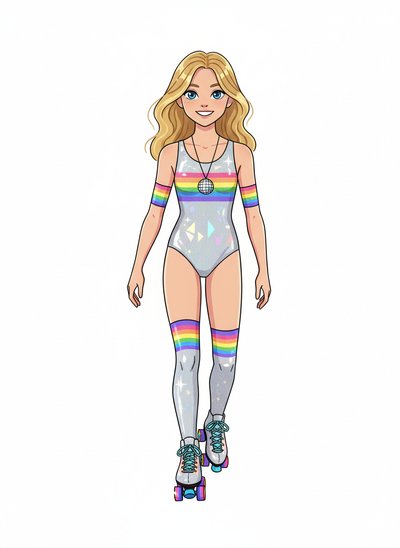 Mary's Roller Disco Dream 🌈 - Minimalist