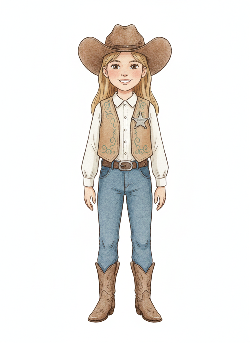 Sheriff Mary - Gentle Pencil