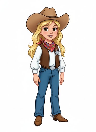 Mary's Sheriff Adventure 🚀 - Golden Age Animation
