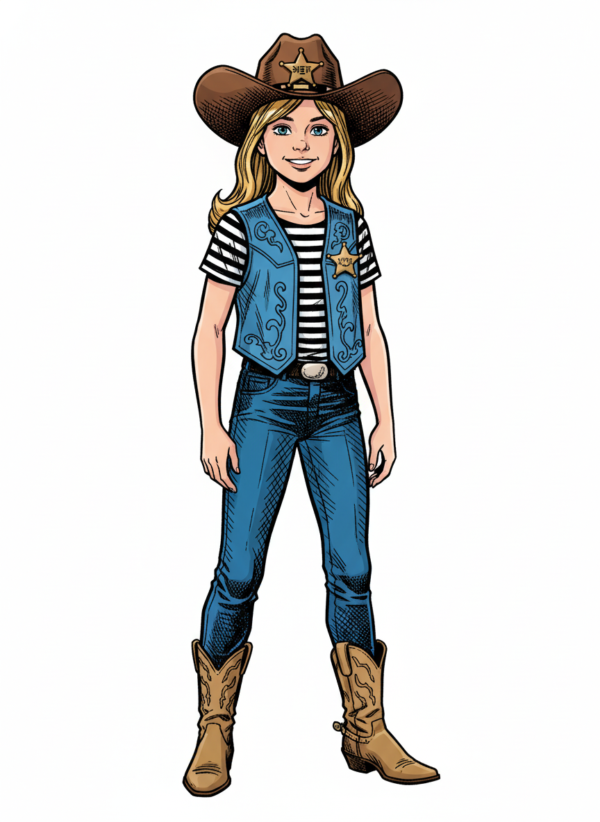 Sheriff Mary - Comic Book