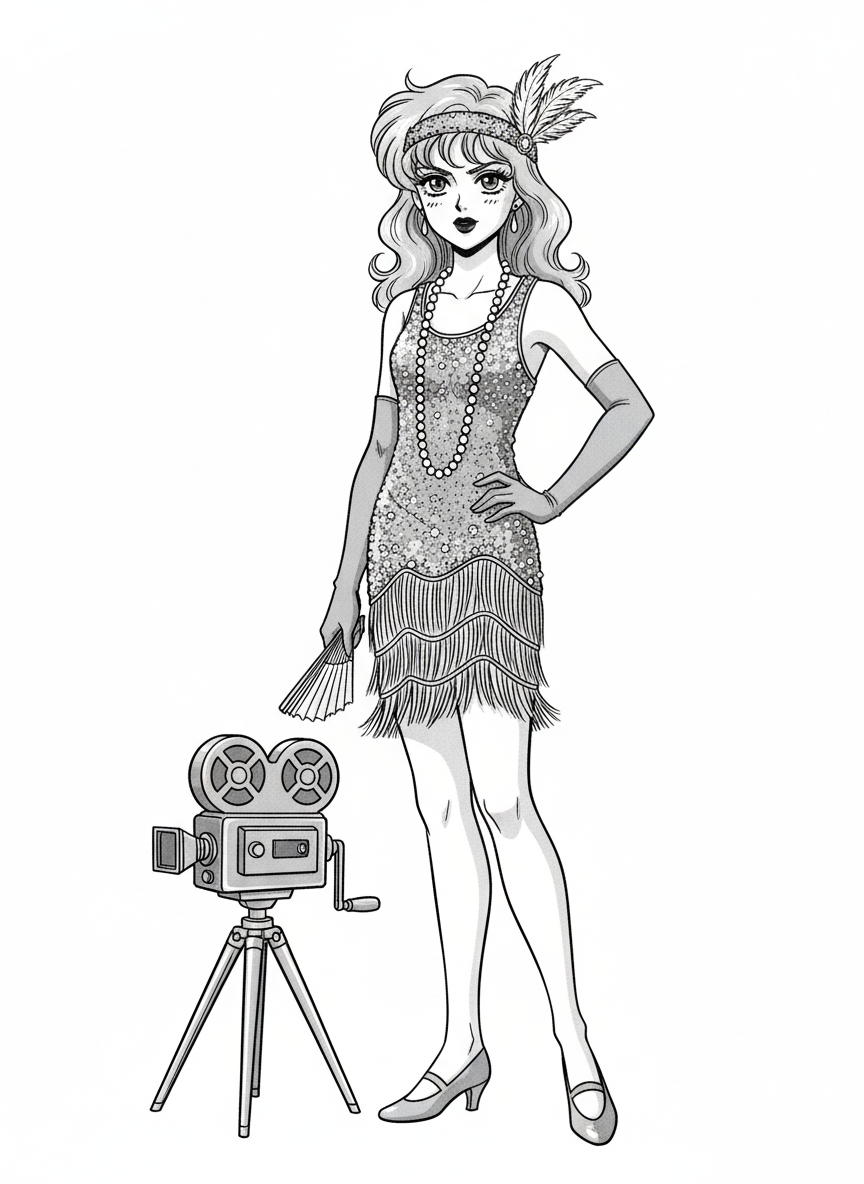 Mary the Vintage Starlet - Classic Anime