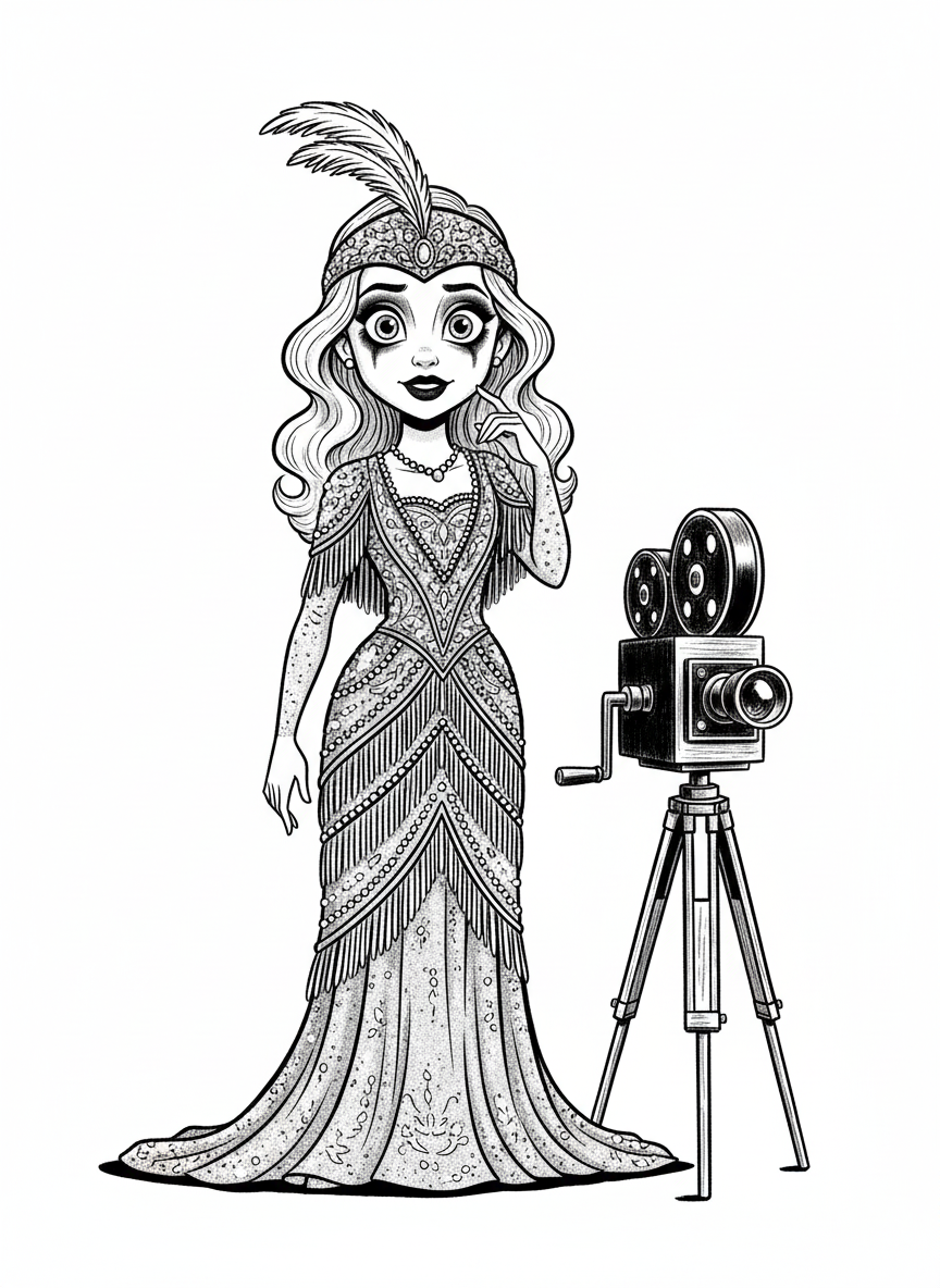 Mary the Vintage Starlet - Golden Age Animation