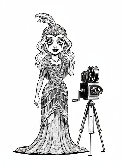 Mary's Silent Film Adventure 🎥 - Golden Age Animation