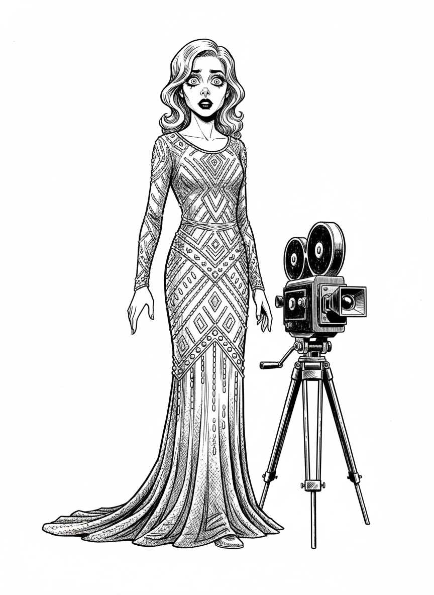 Mary the Vintage Starlet - Comic Book