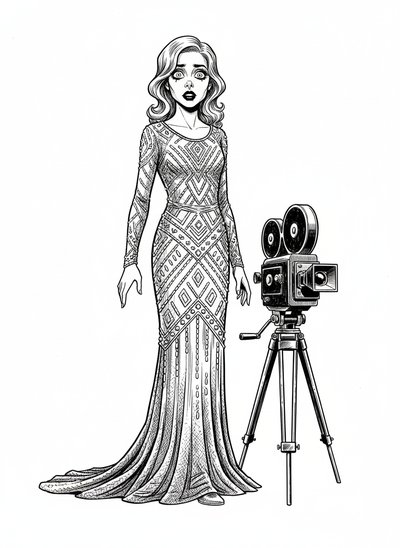 Mary's Silent Film Adventure 🎥 - Comic Book