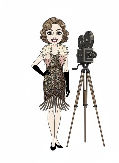 Mary's Silent Film Adventure 🎥 - Minimalist