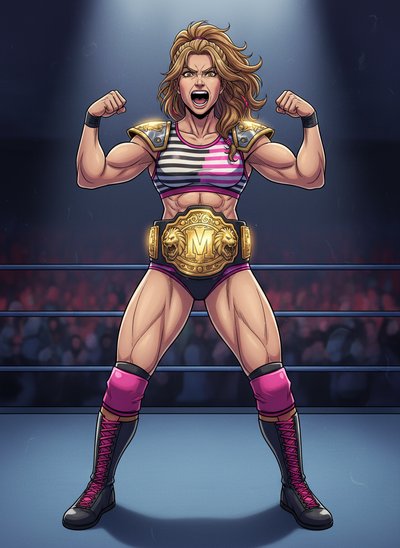 Mary's Wrestling Wonder - Webtoon Anime
