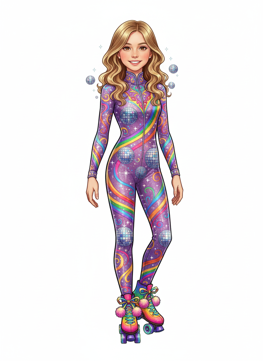 Mary the Disco Skater - Fairy Tale Classic