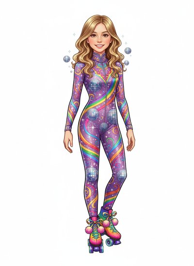 Mary's Roller Disco Dream 🌈 - Fairy Tale Classic