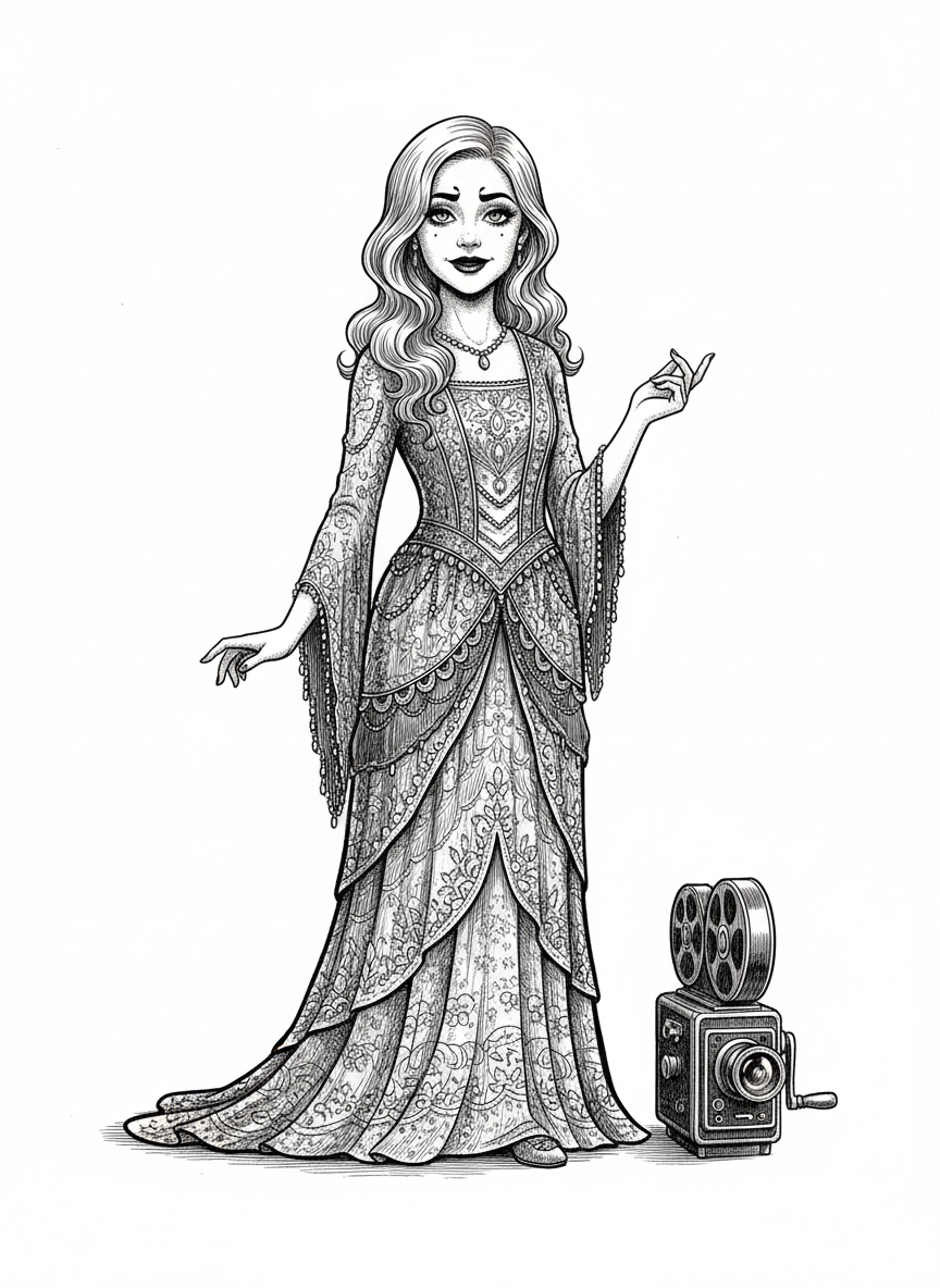 Mary the Vintage Starlet - Fairy Tale Classic